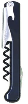 Laser Engraved Custom Dark Blue Corkscrew - Elongated High Gloss Handle